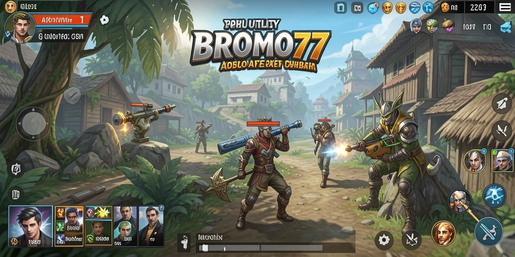 Tampilan utama BROMO77 dengan berbagai fitur Utility yang berguna.