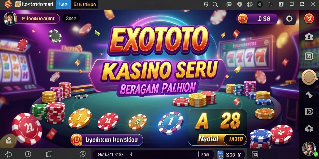 Tampilan gameplay seru dan mendebarkan di EXOTOTO.