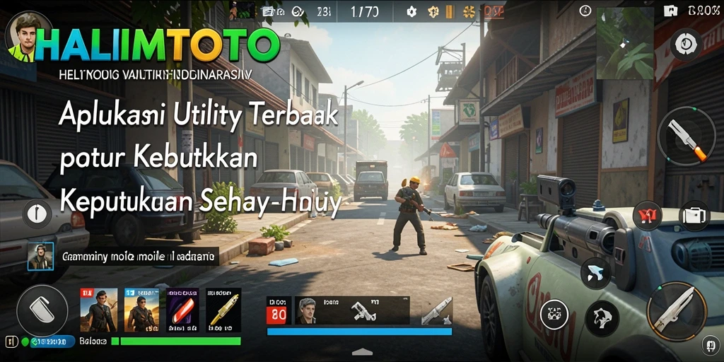Tampilan antarmuka HALIMTOTO yang modern dan intuitif.