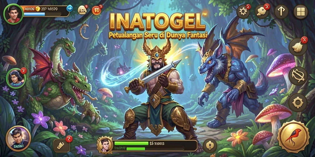 Tampilan menarik dari gameplay petualangan INATOGEL dengan berbagai tantangan.