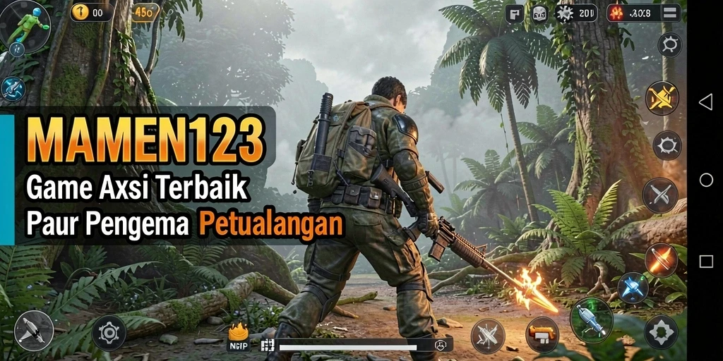 Tampilan gameplay seru MAMEN123 dengan aksi cepat dan visual menawan.