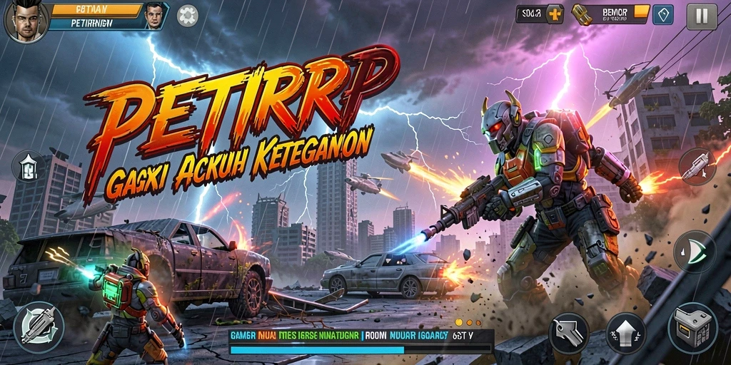 Tampilan menarik dari gameplay action dalam PETIRRP.