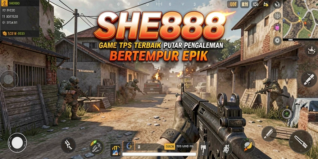 Tampilan gameplay SHE888 yang intens dan menegangkan saat pertempuran.