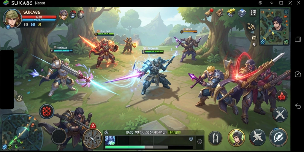 Menampilkan gameplay menarik SUKA86 dengan strategi SLG.
